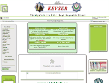 Tablet Screenshot of kevsernet.com