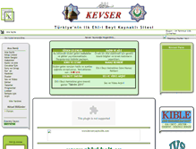 Tablet Screenshot of kevsersuyu.kevsernet.com